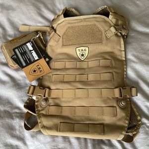 Coyote Brown Tactical Baby Gear Baby Carrier and Dump Pouch